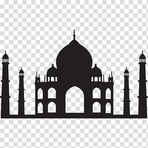Taj Mahal Drawing, taj mahal transparent background PNG clipart