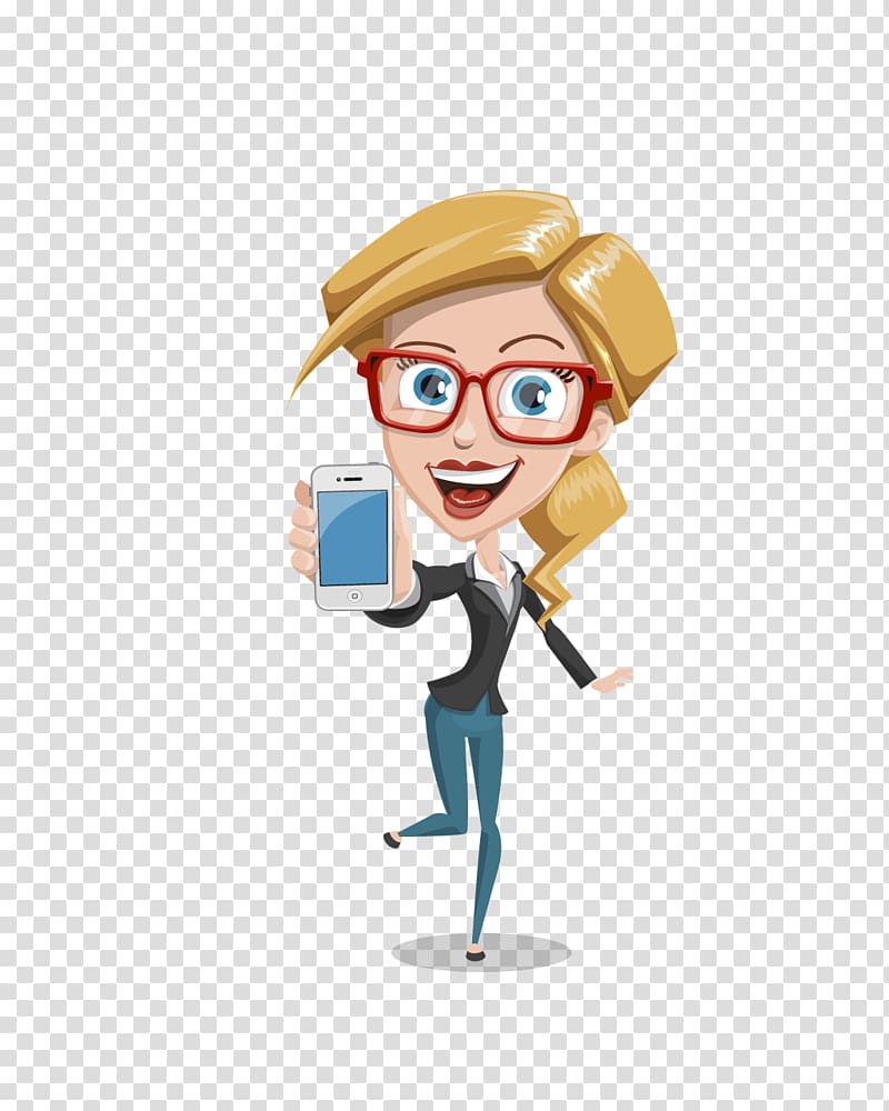 Cartoon Professional , business casual transparent background PNG clipart