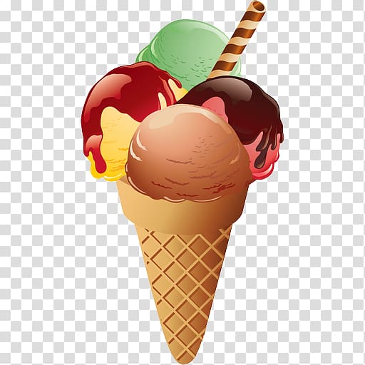 Ice cream Gelato Frozen yogurt, Ice cream transparent background PNG clipart