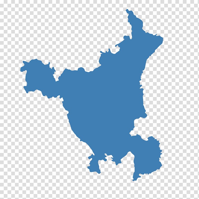 Faridabad States and territories of India Mapa polityczna , map transparent background PNG clipart