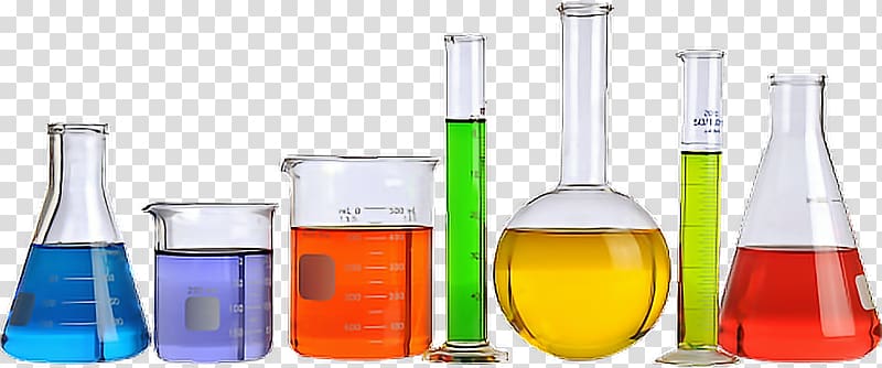 Laboratory glassware Chemistry Laboratory Flasks, glass transparent background PNG clipart