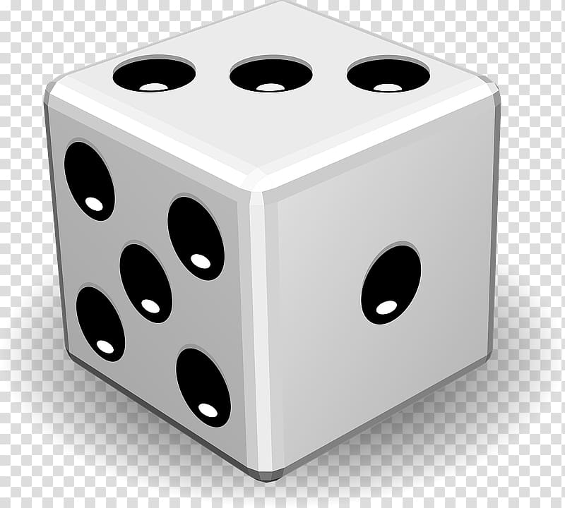 Dominoes Dice Free content , Multi-faceted dice game geometric gray transparent background PNG clipart