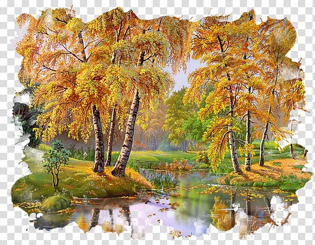 Landscape painting Landscape painting Oil painting Watercolor painting, painting transparent background PNG clipart