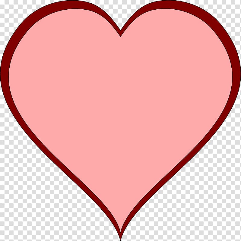 Heart Favicon Red , Big Heart transparent background PNG clipart
