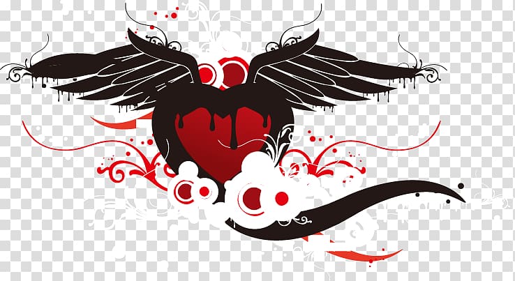 Logo , Non-mainstream graffiti wings transparent background PNG clipart