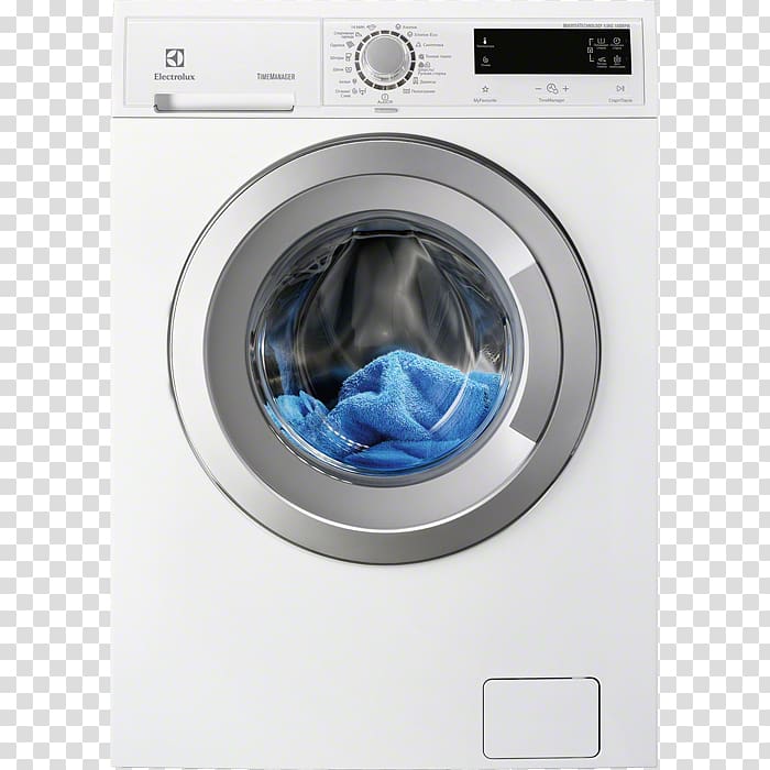 Washing Machines Electrolux Home appliance Laundry Clothes dryer, mesin cuci transparent background PNG clipart