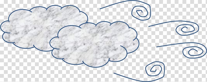 Line art Australia Plant , Clouds wind transparent background PNG clipart