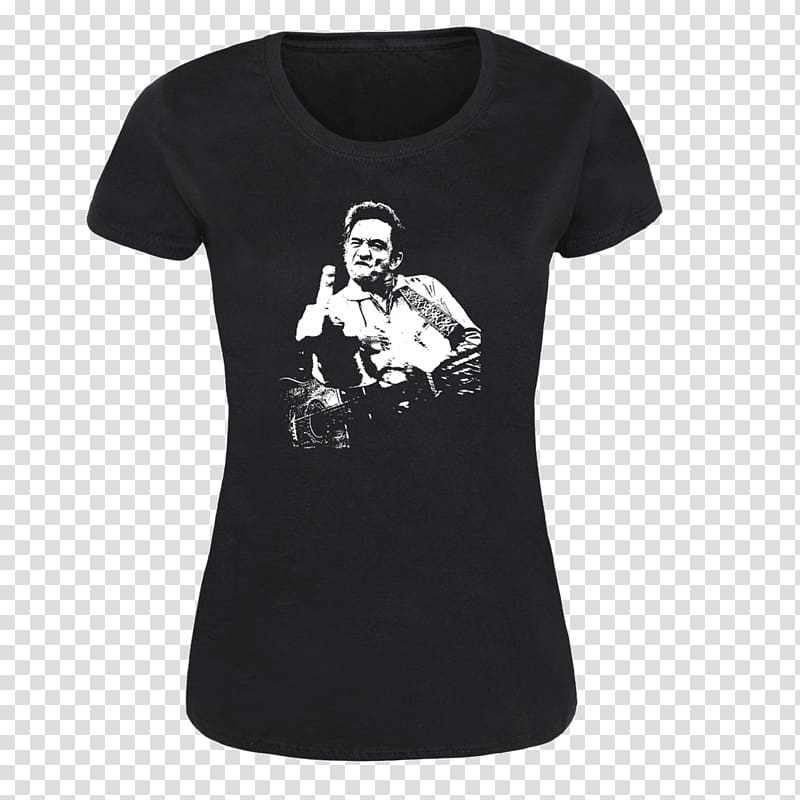 T-shirt Amazon.com Clothing Top, johnny cash transparent background PNG clipart