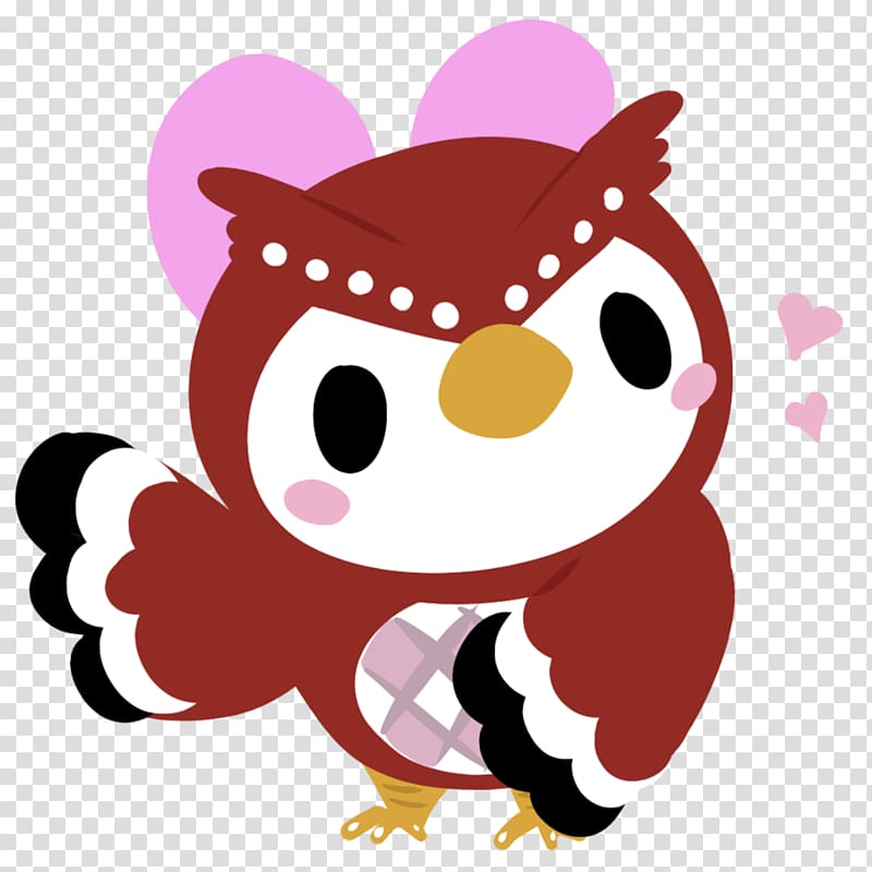 Animal Crossing: New Leaf Animal Crossing: Happy Home Designer Owl Nintendo Amiibo, owl transparent background PNG clipart