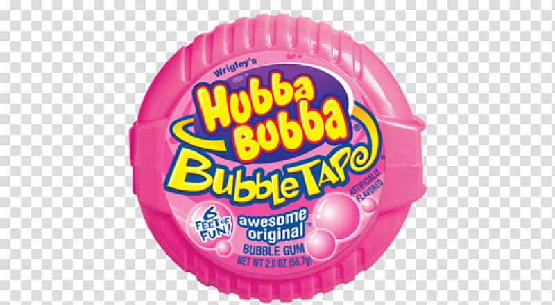 Chewing gum Bubble Tape Hubba Bubba Bubble gum Cola, chewing gum transparent background PNG clipart