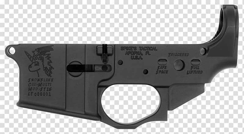 Receiver Semi-automatic firearm Snowflake .223 Remington, Snowflake transparent background PNG clipart