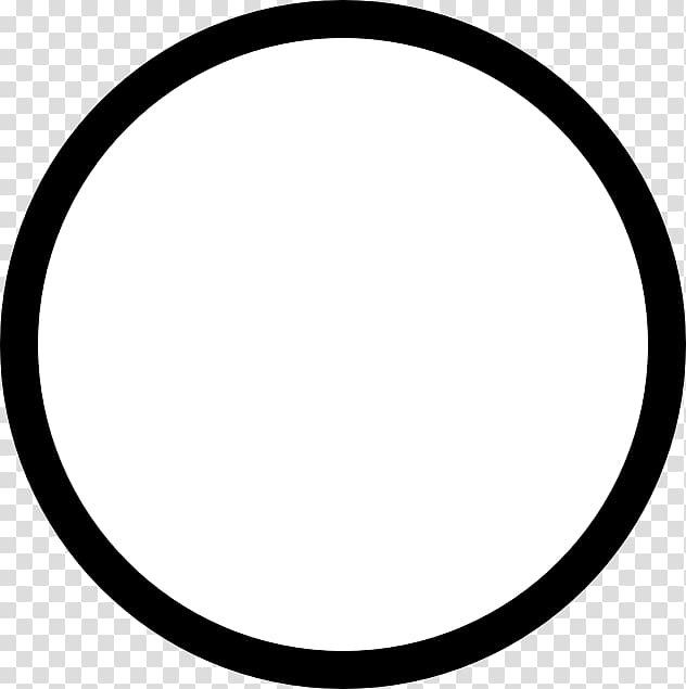 Circle White Black Font, Empty Superman Logo transparent background PNG clipart