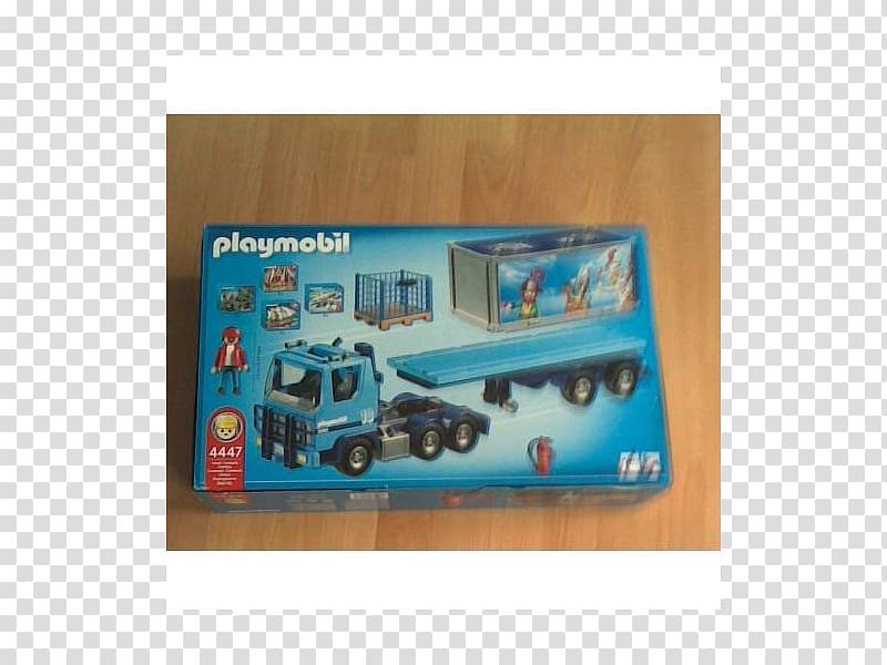 Toy Truck Intermodal container Playmobil Scale Models, toy transparent background PNG clipart