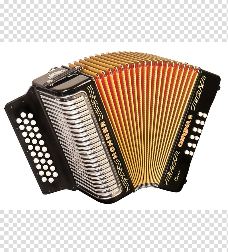 Hohner Diatonic button accordion Reed Music, Accordion transparent background PNG clipart