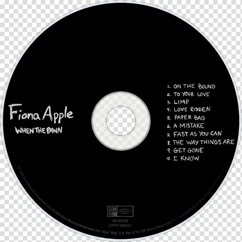When the Pawn... Tidal Compact disc F.M.E. Hustle Never Is a Promise, others transparent background PNG clipart