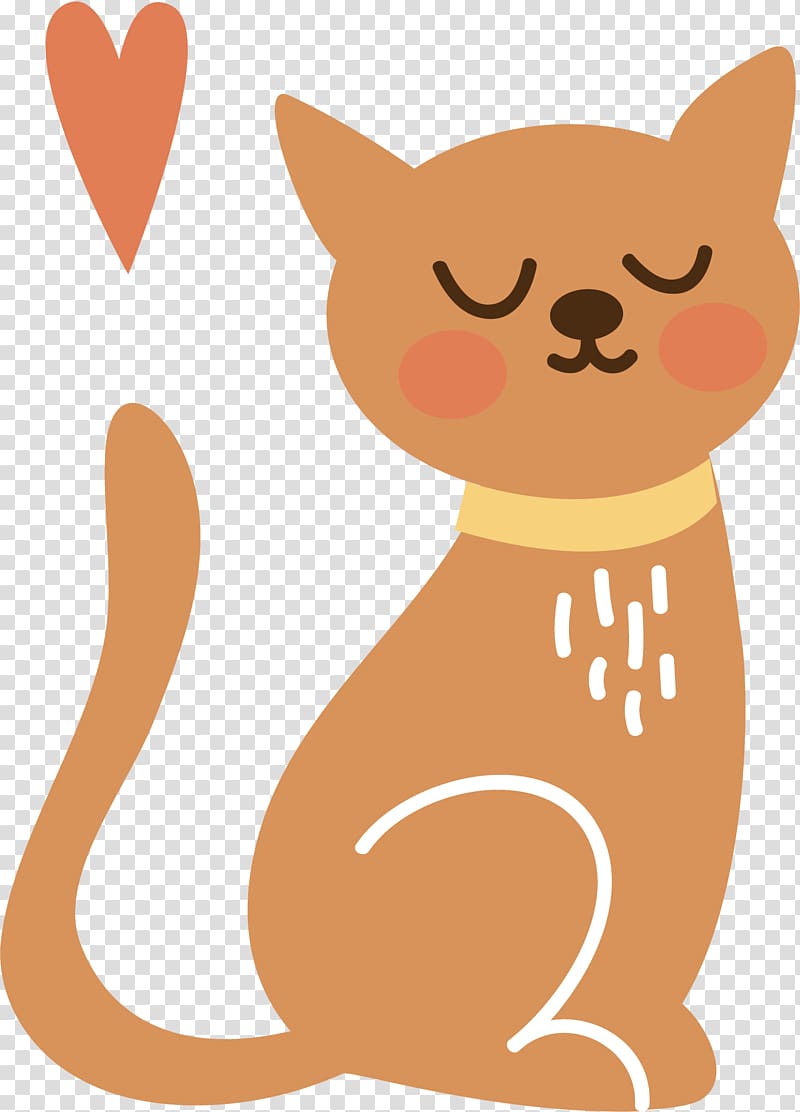 Kitten Whiskers Dog Puppy, Brown kitten transparent background PNG clipart