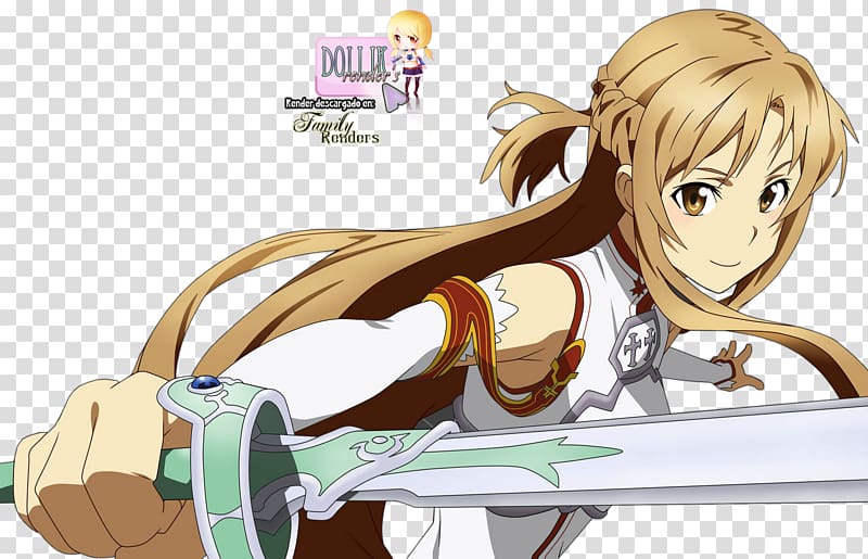 Asuna Kirito Sinon Sword Art Online 1: Aincrad, asuna transparent background PNG clipart