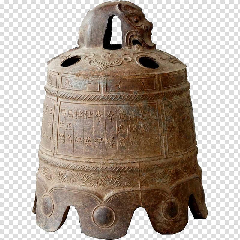 Iron Ming dynasty Bell Metal China, temple transparent background PNG clipart