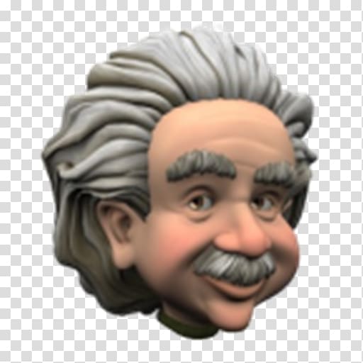 Albert Einstein Cartoon, scientist transparent background PNG clipart