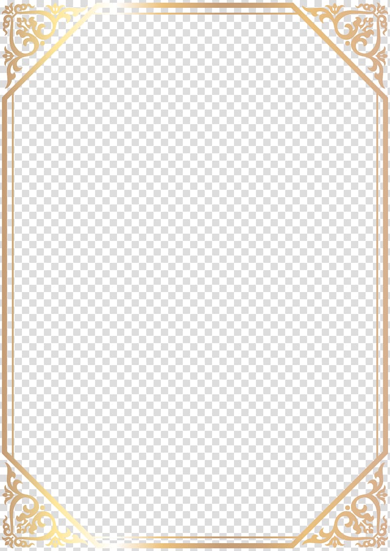 brown frame, Border Frame transparent background PNG clipart
