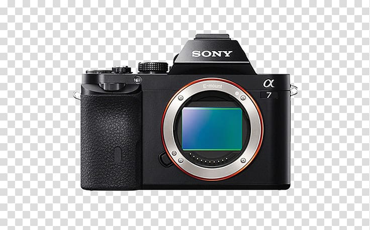 Mirrorless interchangeable-lens camera Sony α7 Sony Alpha 7S Camera lens Sony Alpha 7R, sony a7 transparent background PNG clipart