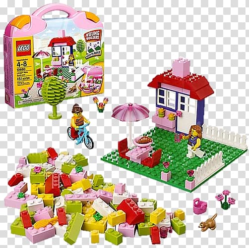 Lego Bricks & More Amazon.com Pink LEGO Friends, suitcase transparent background PNG clipart