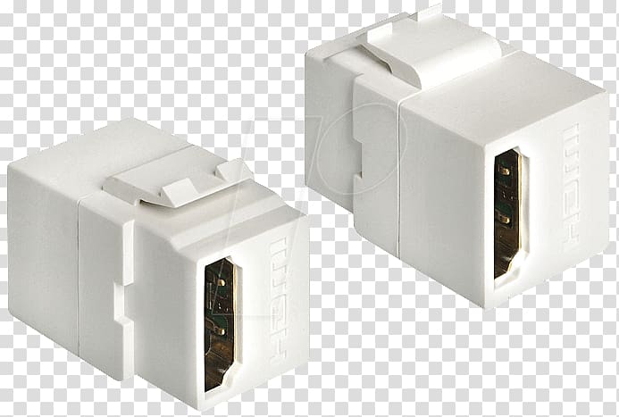 Adapter HDMI Keystone module Electrical connector Electrical cable, others transparent background PNG clipart