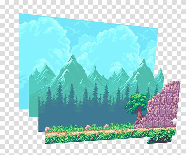 Pixel Art Grid Nature - Pixel Art Grid Gallery