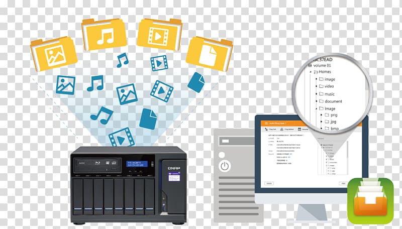 Intel Network Storage Systems QNAP TVS-882BRT3 NAS QNAP TVS-882BR 8 Bay NAS QNAP Systems, Inc., intel transparent background PNG clipart