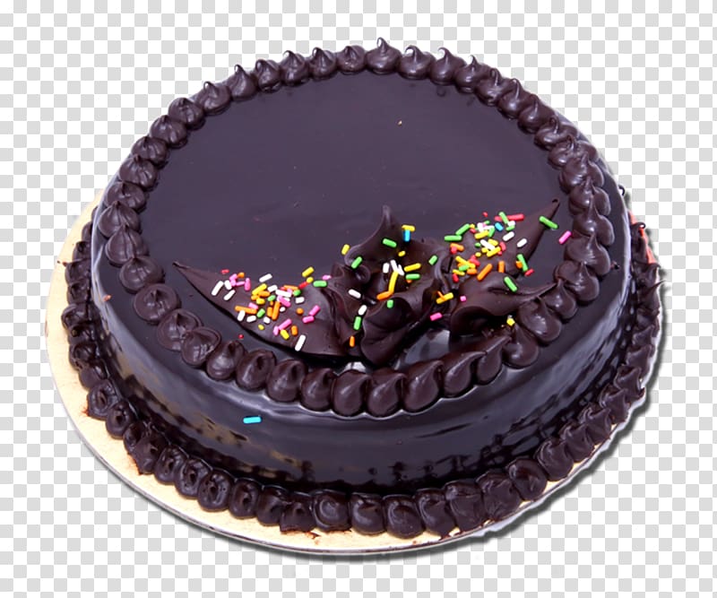 Chocolate cake Fudge cake Black Forest gateau Chocolate truffle, chocolate cake transparent background PNG clipart