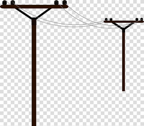 Utility pole Telephone line Overhead power line , Utility Man transparent background PNG clipart