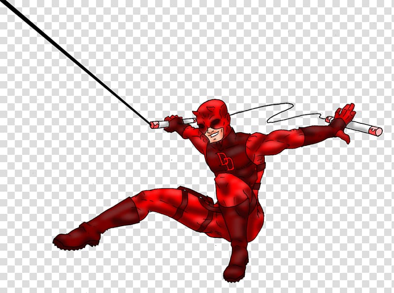 Daredevil Illustration, Daredevil transparent background PNG clipart