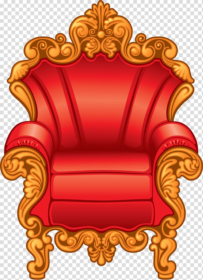 Throne illustration , Armchair transparent background PNG clipart