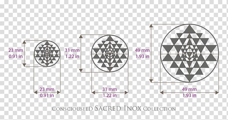 Sri Yantra Sacred geometry Spirituality Earring Chakra, sri yantra transparent background PNG clipart