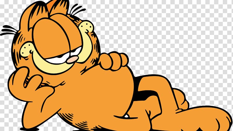 A Week of Garfield Odie Jon Arbuckle Garfield Minus Garfield, well good morning everyone transparent background PNG clipart