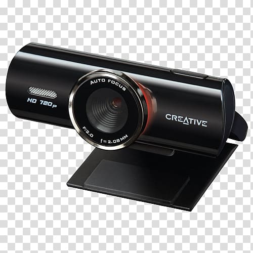 Amazon.com HD webcam 1280 x 720 pix Creative LIVE CAM SYNC HD 720P Stand HD webcam 1280 x 720 pix Creative LIVE CAM SYNC HD 720P Stand Creative Live! Cam Connect HD, creative web material transparent background PNG clipart