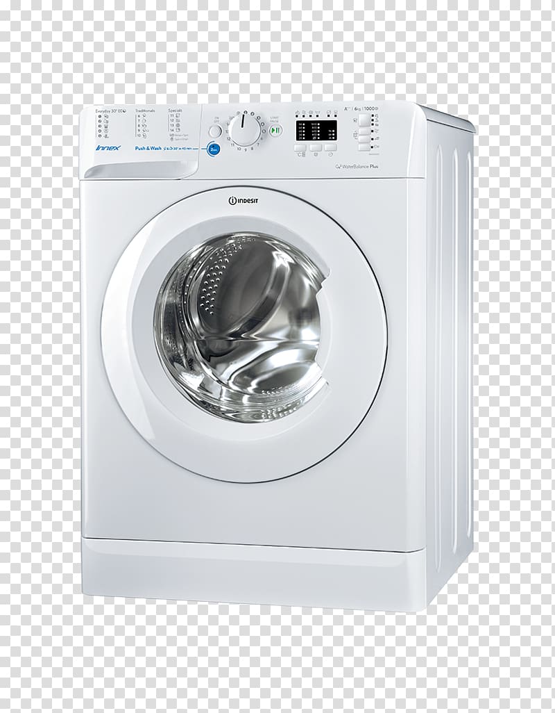 Washing Machines Revolutions per minute Indesit Co. Laundry, washing machine transparent background PNG clipart