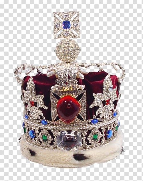 Coronation of Queen Victoria Crown Jewels of the United Kingdom Imperial State Crown, crown transparent background PNG clipart