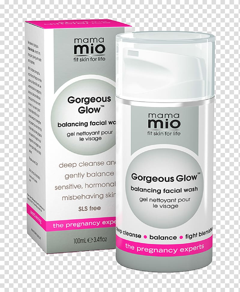 Mama Mio Gorgeous Glow Facial Wash Mama Mio Pregnancy Boob Tube Bust Cream Mama Mio Goodybye Stretch Marks Mama Mio Lucky Legs Cooling Leg Gel Skin care, pregnancy transparent background PNG clipart