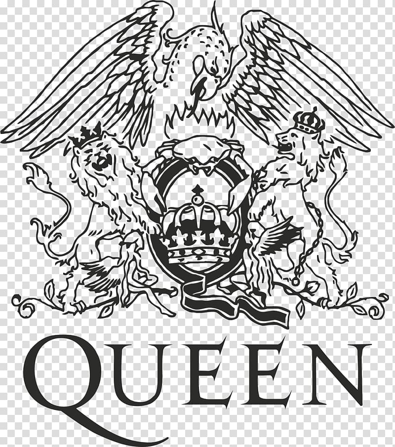 Queen logo, Queen Rocks Musical ensemble Logo, queen transparent background PNG clipart