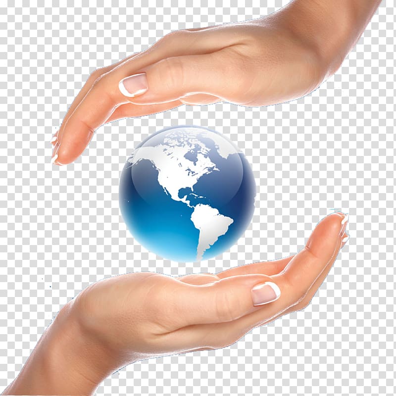 Earth , Hands lifted Earth transparent background PNG clipart