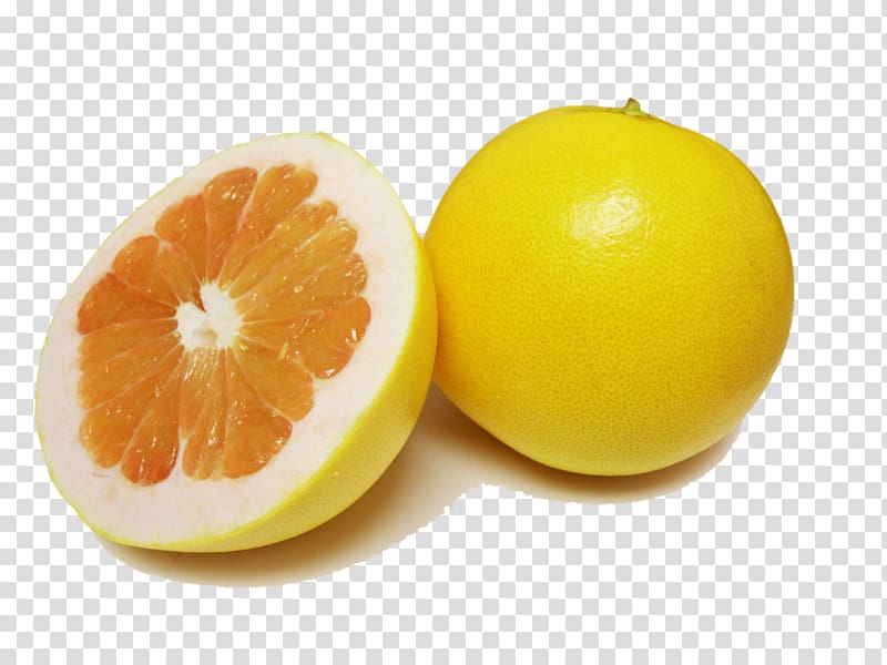 Pomelo Grapefruit Greipfrutas, Yellow grapefruit transparent background PNG clipart