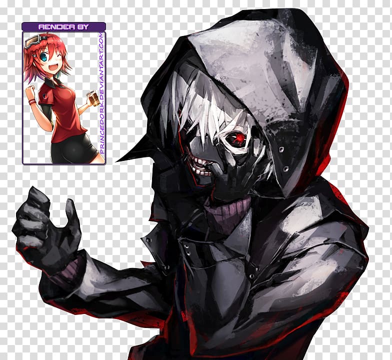 Tokyo Ghoul T-shirt Rendering, tokyo ghoul transparent background PNG ...