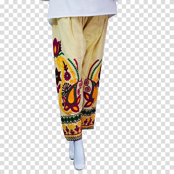 Pants Embroidery Pakistan Dress Shalwar kameez, pakistan culture transparent background PNG clipart