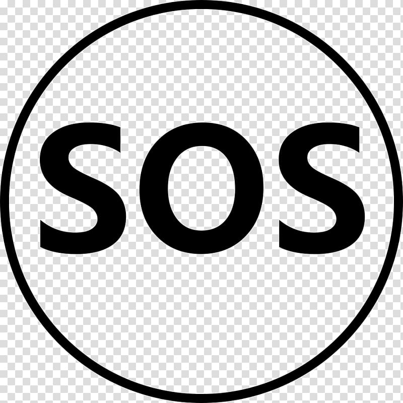 SOS Computer Icons Symbol, symbol transparent background PNG clipart