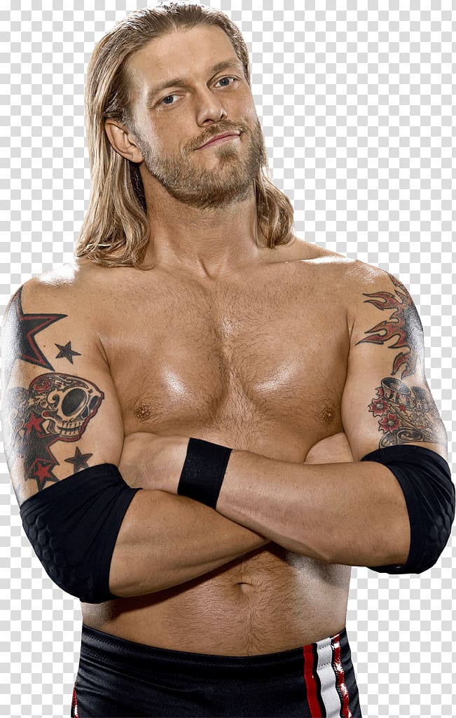 WWE Edge wearing black bottoms, Edge Waiting transparent background PNG clipart
