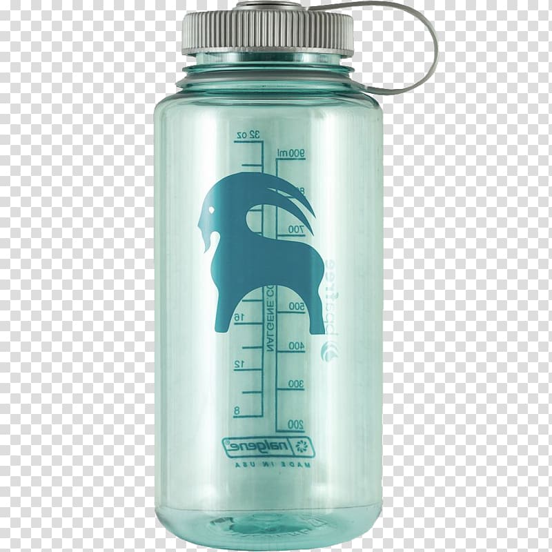 Water Bottles Nalgene Glass Plastic bottle, glass transparent background PNG clipart