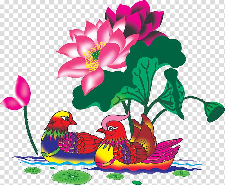 Mandarin duck , Mandarin ducks transparent background PNG clipart