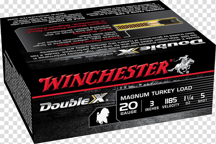 Winchester Repeating Arms Company Shotgun shell 20-gauge shotgun Ammunition, firearms and ammunition printing transparent background PNG clipart