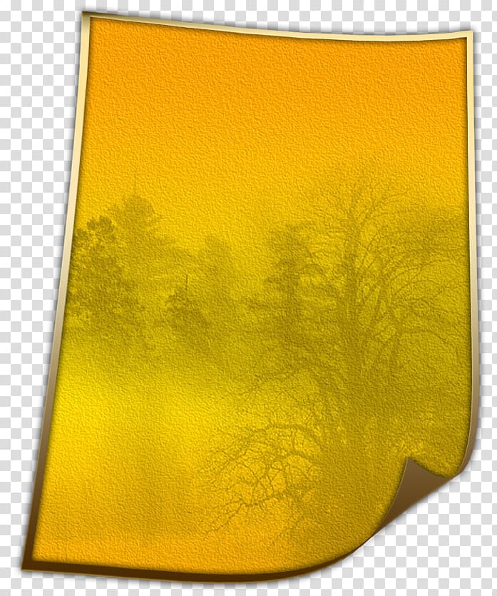 Rectangle, golden flowers transparent background PNG clipart